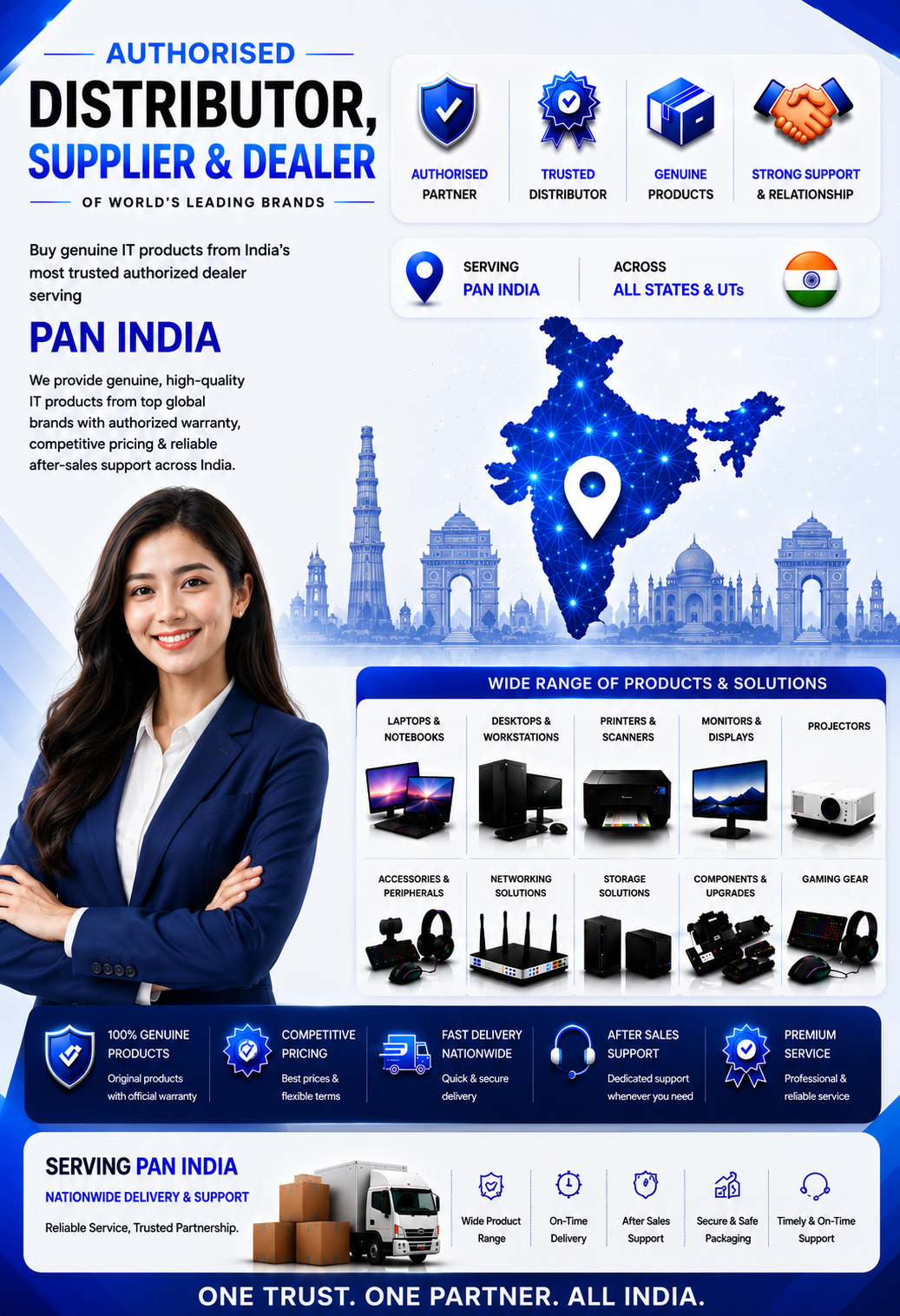 Authorized Apple, HP, Dell, Lenovo, Kramer Distributor Punjab